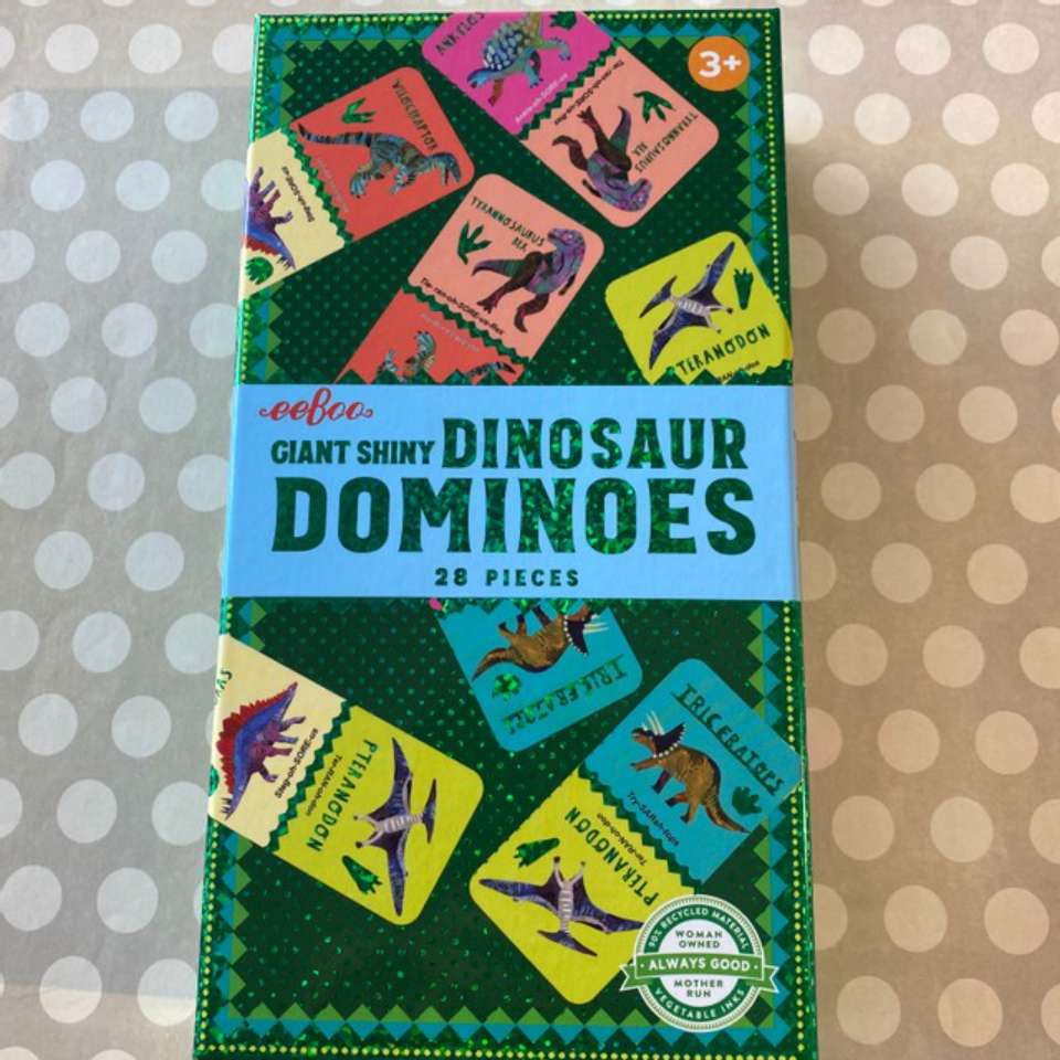 eeboo dinosaur dominoes